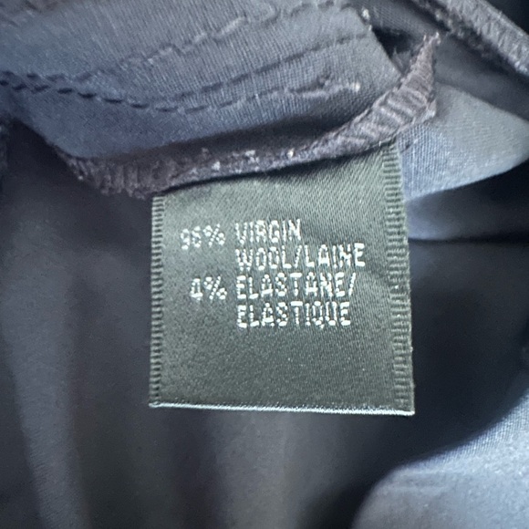 Lafayette 148  new york wide leg pant, menswear style - Picture 6 of 6